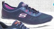 Skechers Stretch-Fit Black, Navy & Grey Sizes 3-8