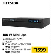 Elecstor 100W Mini Ups