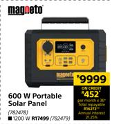 Magneto 1200W Portable Solar Panel