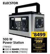 Elecstor 500W Power Station