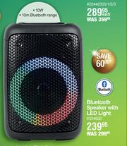 Polaroid bluetooth speaker with discount led lighting