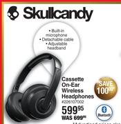 Skullcandy Cassette On Ear Wireless Headphones