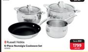 Russell Hobbs 6-Piece Nostalgia Cookware Set 331933-Per Set