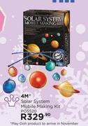 4M Solar System Mobile Making Kit PO5520
