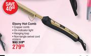Carmen Ebony Hot Comb 335816
