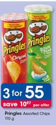 Pringles Assorted Chips-3x110g Per Offer