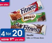 Nestle Milo Or Fitness Bars-For 4 
