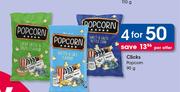 Clicks Popcorn-4 x 90g