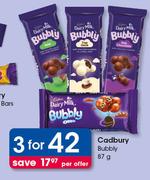 Cadbury Bubbly-3 x 87g