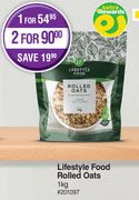 Lifestyle Food Rolled Oats-1Kg