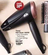 Reflection Travel Hair Dryer 1400W