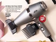 Reflection AC Motor Hair Dryer 2200W