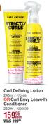 Marc Anthony Curl Defining Lotion 245ml Or Curl Envy Leave In Conditioner 250ml-Each