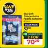 Sta-Soft Concentrated Fabric Softener-For 2 x 800ml