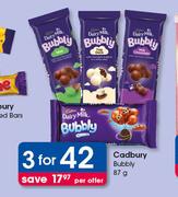 Cadbury Bubbly-3x87g 