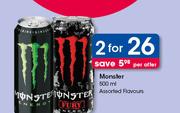 Monster-2x500ml Per Offer