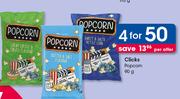 Clicks Popcorn-4x90g Per Offer