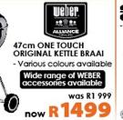 Weber 47cm One Touch Original Kettle Braai