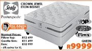 Sealy Crown Jewel Eton Bedset Firm
