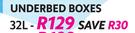 Underbed Boxes-32Ltr