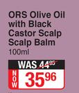 ORS Olive Oil With Black Castor Scalp Scalp Balm-100ml