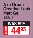 Axe Urban Creative Look Matt Gel-125ml