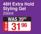 Dark & Lovely 48H Extra Hold Styling Gel-250ml