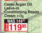 Cantu Argan Oil Leave In Conditioning Repair Cream-453g