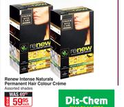 Renew Intense Naturals Permanent Hair Colour Creme Assorted Shades-Each