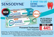 Sensodyne Prnamel Toothpaste Assorted-75ml Each