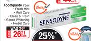 Sensodyne Toothpaste-75ml Each