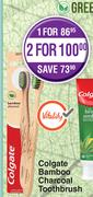 Colgate Bamboo Charcoal Toothbrush-For 2
