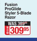 Gillette Fusion Pro Glide Styler 5 Blade Razor