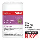 Vital Hair, Skin & Nails-30 Softgel Capsules