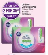 Lil-Lets Ultra Thin Pads-Each