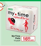 My Time Pads-10 Pack Per Pack