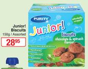 Purity Junior! Biscuits Assorted-150g