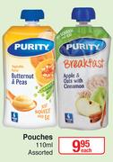 Purity Pouches Assorted-110ml Each
