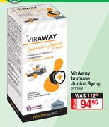 VirAway Immune Junior Syrup-200ml 