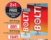 Bolt Energy-20 Effervescent Tablets Each
