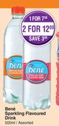 Bene Sparkling Flavoured Drink Assorted-500ml Each