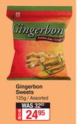 Gingerbon Sweets Assorted-125g