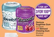 Dentyne Sugarfree Gum 52 Piece Or Stimorol Chewing Gum Assorted 60 Piece-Each