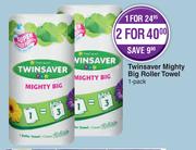 Twinsaver Mighty Big Roller Towel-1 Pack