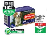 Bob Martin Condition Tablets-100 Tablets 