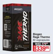 Biogen Rage Thermo-80 Vegicapsules