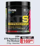 USN XTS Hyperdrive Pre Workout Assorted-210g