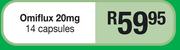 Omiflux 20mg-14 Capsules