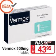 Vermox 500mg-1 Tablet