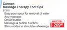 Carmen Massage Therapy Foot Spa
